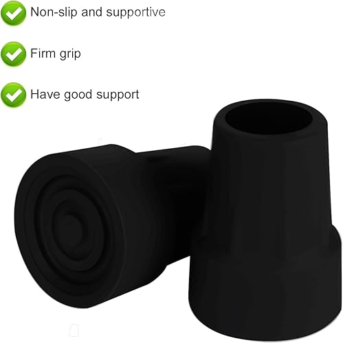 Miniatura 13 de Almohadillas de repuesto para muletas y empuñaduras de mano y puntas de muletas para axilas, funda de mango y almohadilla para pies, kit