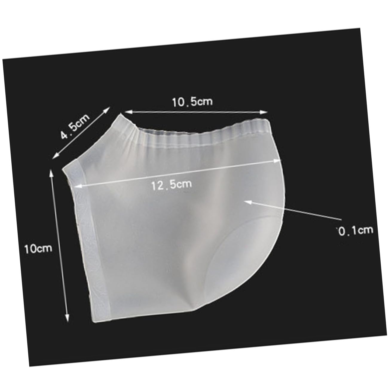 Didiseaon 1 Pair Heel Socks Gel Foot Protectors for Shoes Moisturizing Cracked Heel Sleeves