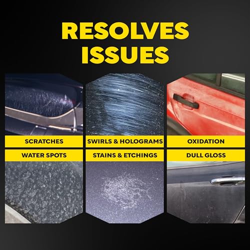 Meguiar's Mirror Glaze Bundle - Compound and Polish Kit for Scratch-Free Exterior Gloss, Featuring M105 Ultra-Cut Compound and M205 Ultra-Finishing Polish