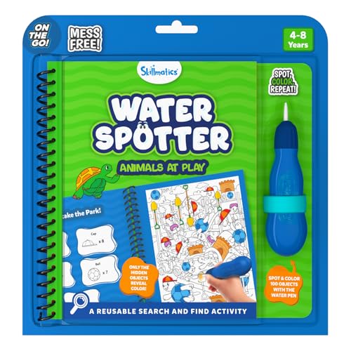 Skillmatics Water Spotter Activity Book