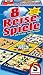 Schmidt Spiele 49102 - 8 Reise-Spiele, Spielesammlung, magnetisch, bunt