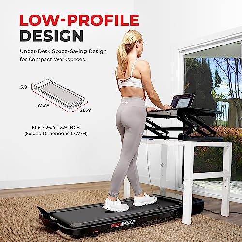 Image of Sunny Health & Fitness Treadpad Low Profile Treadmill Walking Pad
