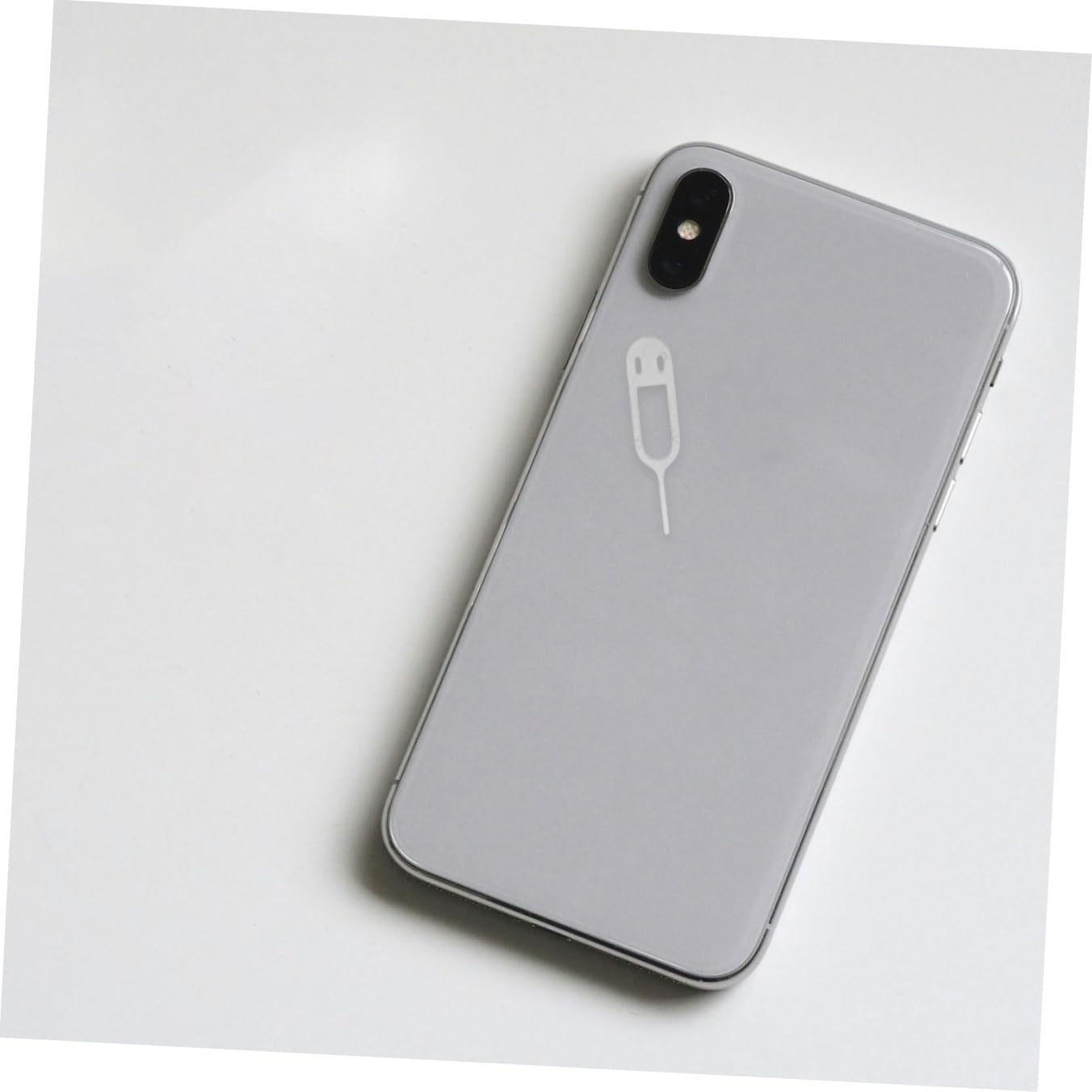 Gadpiparty 50piezas Expulsor De Pin De Tarjeta Sim De Acero Inoxidable De Herramienta para Extraer Pin De Tarjeta Sim para Diario Teléfonos Móviles
