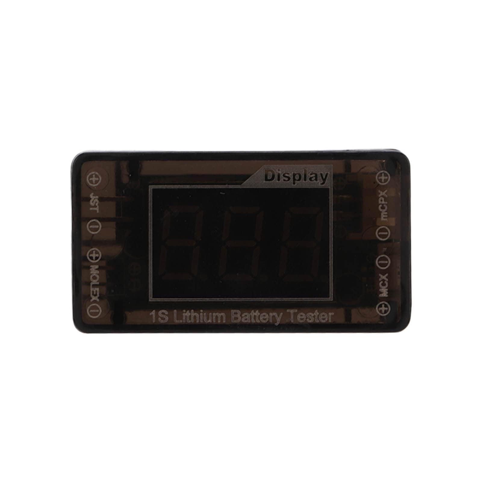 1S Battery Tester Indicator Checker for JST MCPX MCX Plug - Accurate Voltage Detection for Life, LiPo, and LiHv Batteries