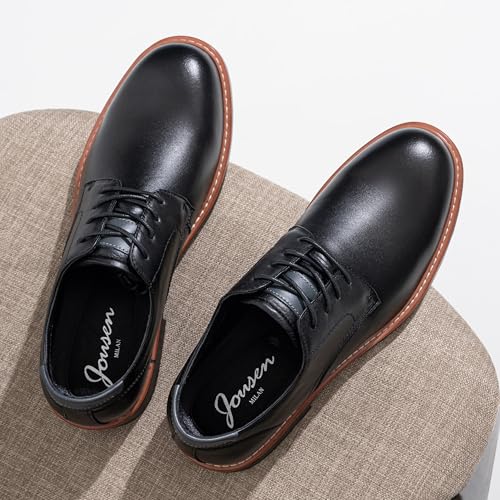 Image of Jousen Men's Dress Shoes Retro Casual Dress Shoes for Men