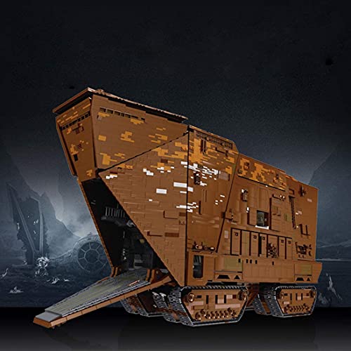 2,4 GHz/APP Dual RC Bausatz, Sandcrawler mit vollem Innenraum, Desert Track Sammelfahrzeugmodell, Lego Technic… – Bild 3