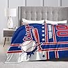 Ship Next Day Custom Chicago Blanket Personalized Name Number Soft Flannel Throw Blanket Sport Fans Gifts for Men Women Youth Baby Decor for Bed Sofa,30"x40"/40"x50"/50"x60"/60"x80" #4