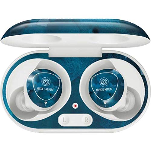 Skinit Decal Audio Skin Compatible with Galaxy Buds+ - Officially Licensed Originally Designed Music is Medicine Design