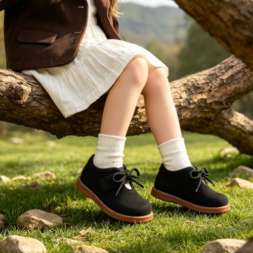 Image of ESTINE Toddler Kids School Uniform Oxford-Little Girls Dress Party Shoes