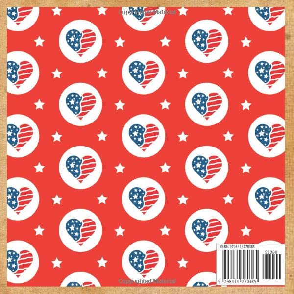 scrapbook paper patriotic 4th of july assorted pattern for scrapbooking supplies & DIY craft junk journal pack kit 28 patterned crafting sheet for ... invitation 14 textured decorative papercraft image 3