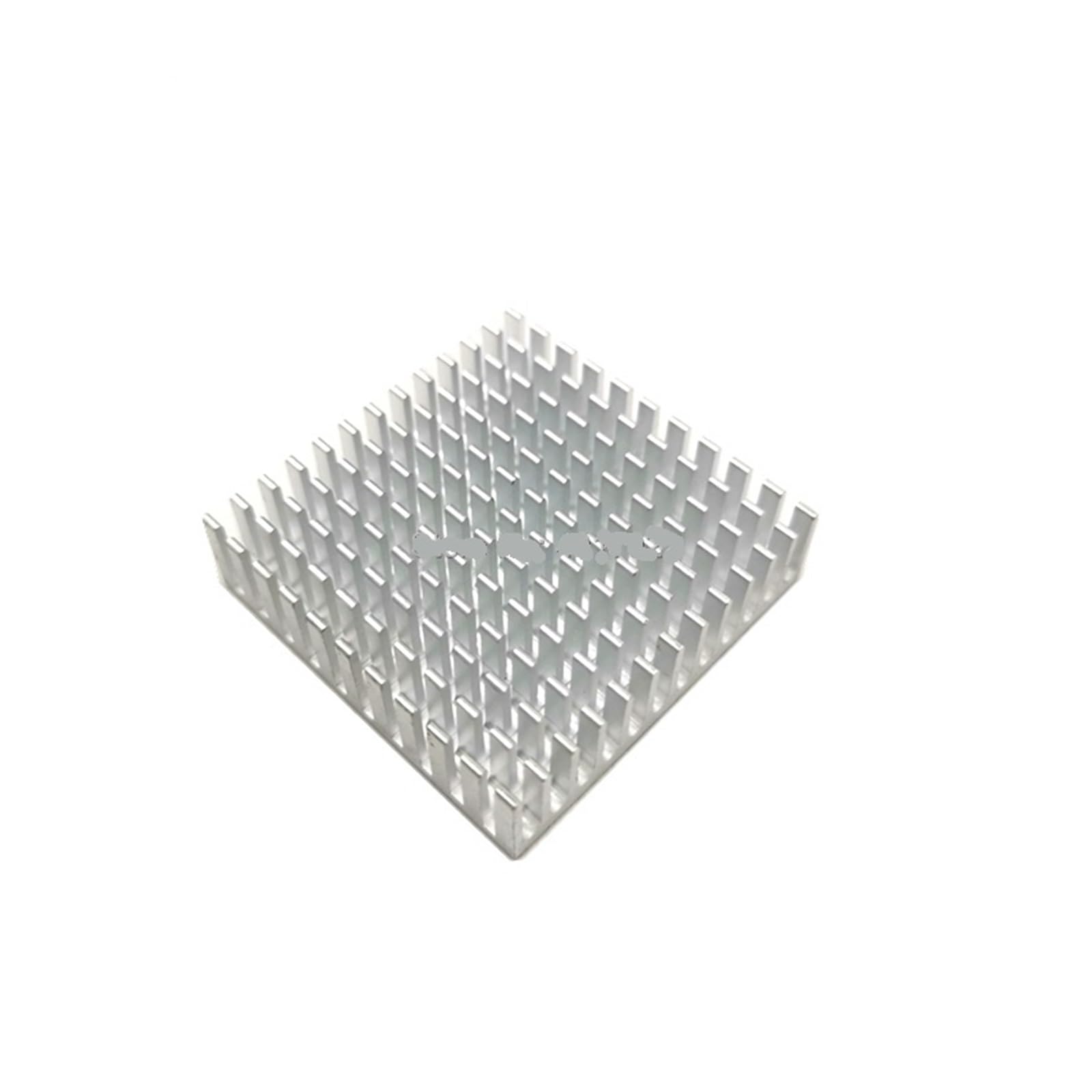 Radiateur aluminium 40x40x11mm profil extrudé argent pour refroidissement composant électronique