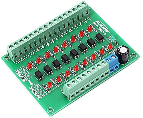 See full amazon price history chart for REES52 8 Channel Optical Isolation Module 24V to 5V Optocoupler PLC Signal Converter Board for Signal Isolation optical module optical module board rails REES52 8 Channel Optical Isolation Module 24V to 5V Optocoupler PLC Signal Converter Board for Signal Isolation optical module optical module board rails (B09DNSHVF9) Amazon Price History, Amazon Price Tracker