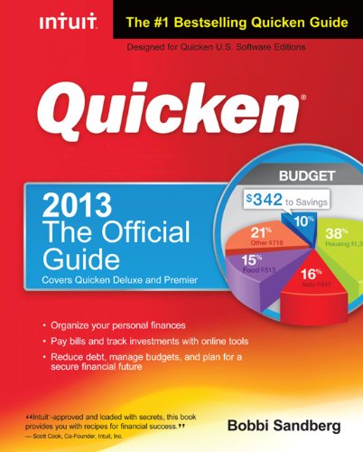 Quicken 2013 The Official Guide (Quicken Press) image 2
