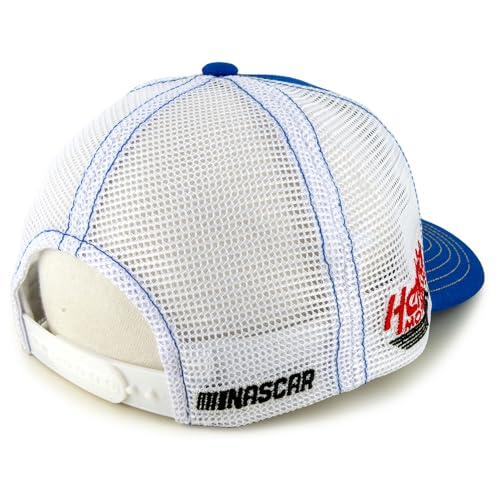 Gorra Snapback azul y blanca con franjas #9 Chase Elliott 2025 miniatura 2