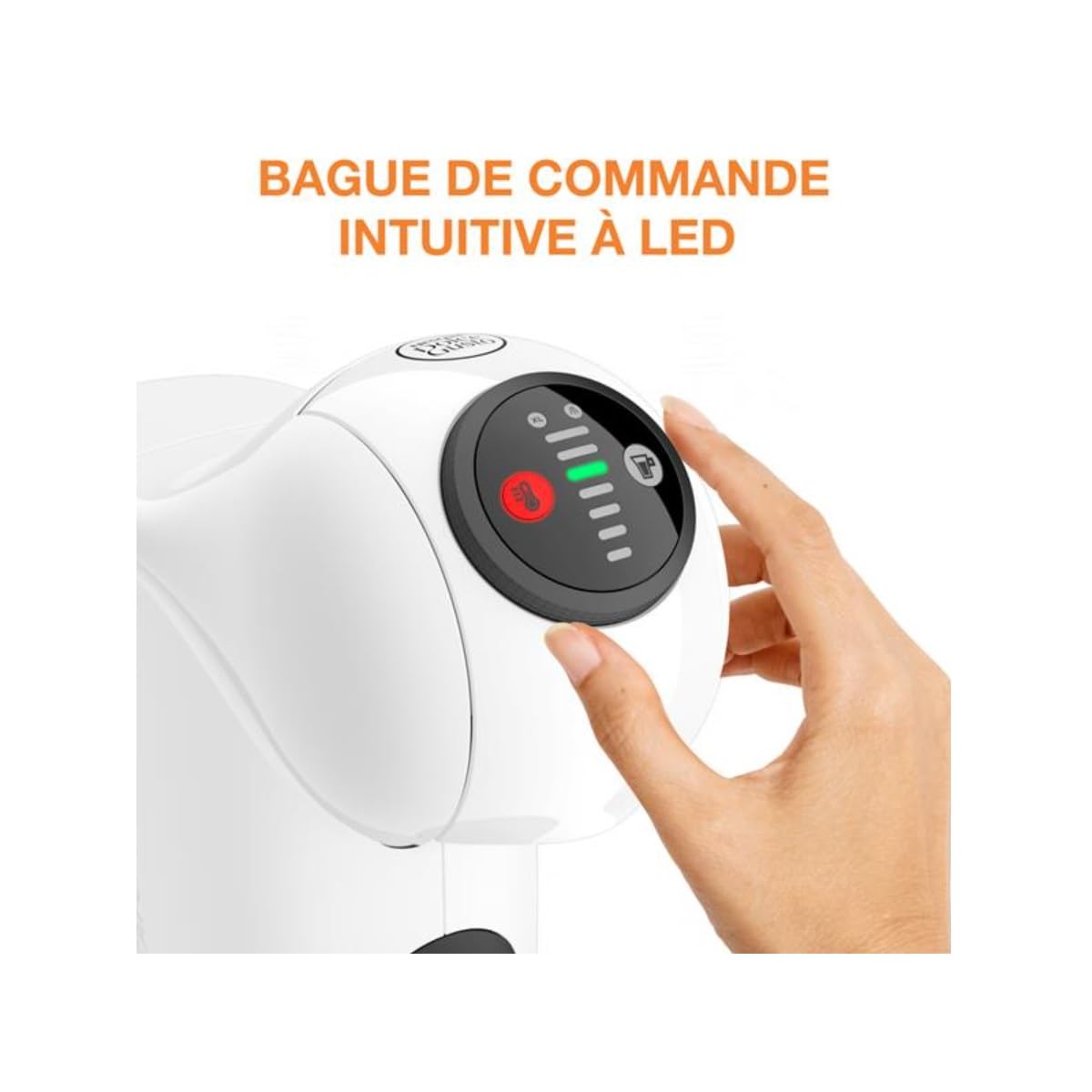 Cafetière à dosette Krups Nescafé Dolce Gusto Genio S YY5215FD 1500 W Blanc