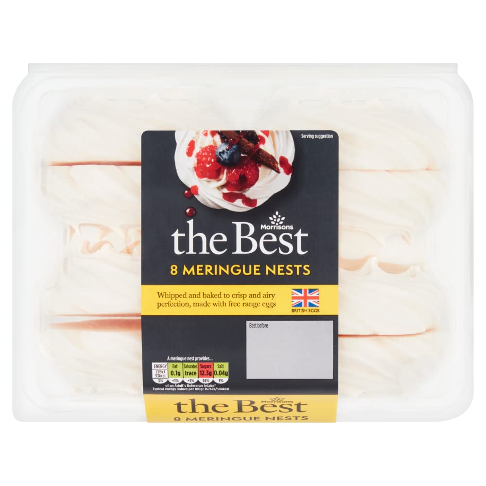 Morrisons The Best Meringue Nests 8 pack