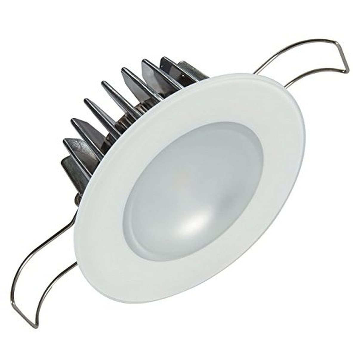 Lumitec 113199 Mirage LED Exterior or Interior Down Light, Flush Mount, Glass Bezel, Warm White Dimming