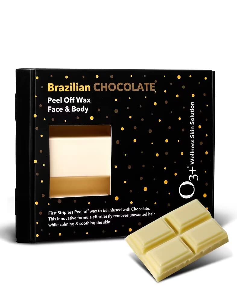 O3+ Brazilian Chocolate Strip-less Peel Off Wax (330 g)