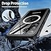 ANTSHARE Magnetic for Samsung Galaxy S25 FE Case, Waterproof with Built in Screen Protector & Camera Protection, [Compatible with MagSafe] [IP68 Underwater], Full Body Rugged Phone Case 6.7'' - Black