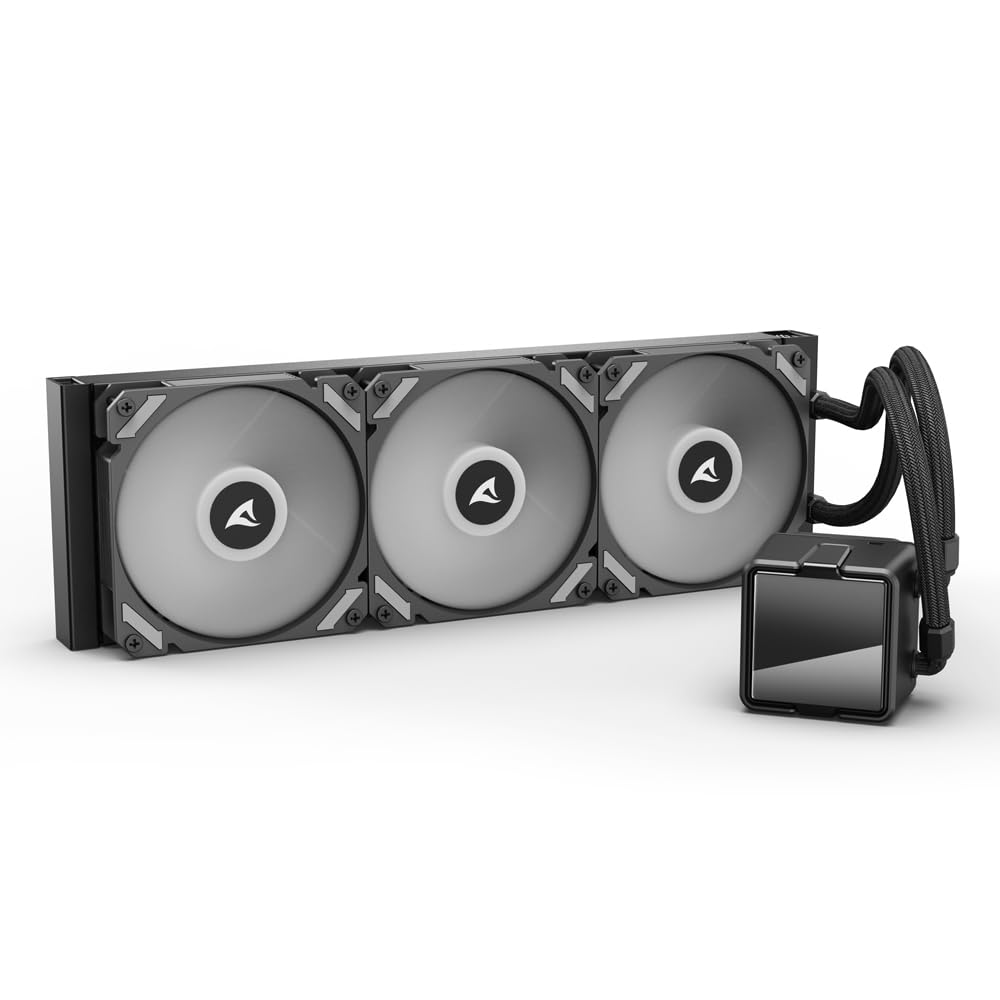 Sharkoon S60 ARGB AIO Black, raffreddamento ad acqua