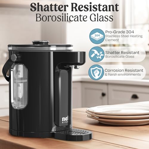 NELO Dispensador Eléctrico de Agua Caliente 3L con Control Digital miniatura 7