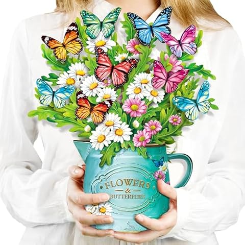 Airpark 3D Pop Up Flower Card Cover