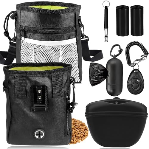 JIURUN Dog Treat Pouch Dog Training Treat Pouch, Treat