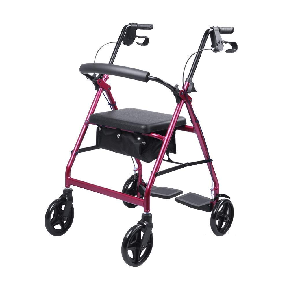 Buy Walkers for seniors, Rollator Walker Heavy Duty Rollator Walker