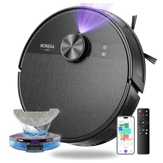 MONSGA Saugroboter mit Wischfunktion