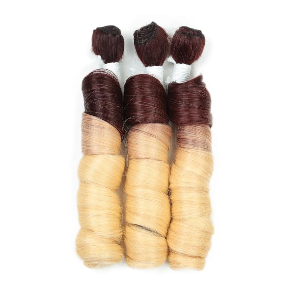 3 zestawy przedłużek do włosów dla czarnych kobiet (33-613) 30 cm Quick Weave