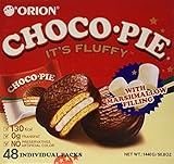 Orion Choco Pie, 48 Count, with Marshmallow Cream