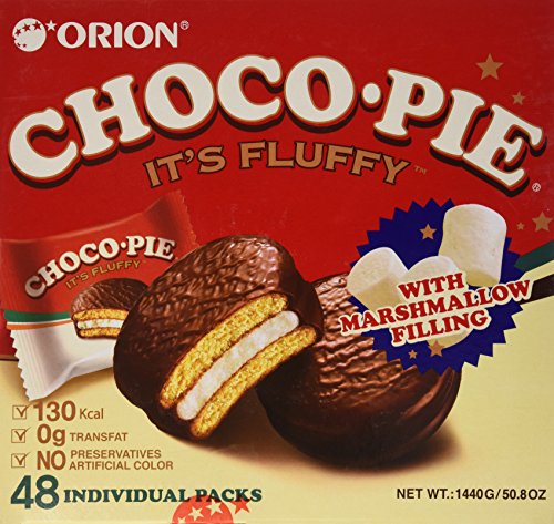 Orion Choco Pie, 48 Count, with Marshmallow Cream