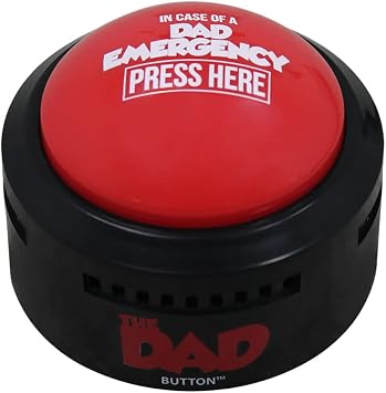 Talkie Toys Products the Dad Button Funny Talking Button Plays Hilarious Dad Sayings