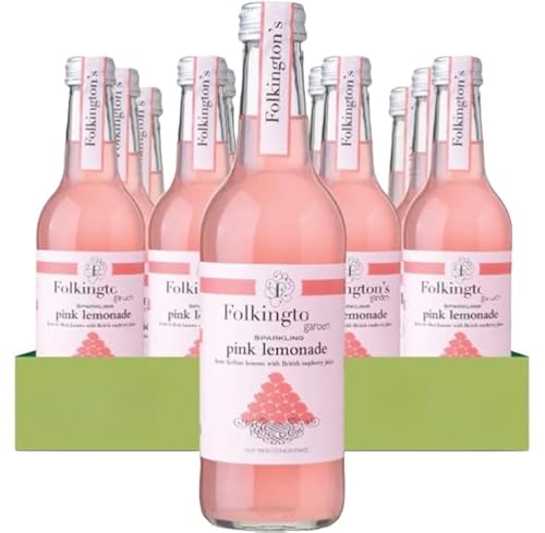 Folkingto - Sparkling PINK LEMONADE (Glass) - 12 x 330ml