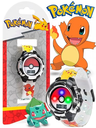 Image of Accutime Kids Pokemon Digital LCD Quartz Watch for Boys, Girls, and Adults All Ages
