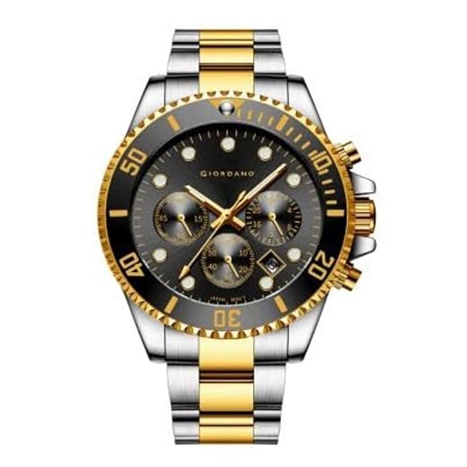 Giordano Multi-Function Analog Wrist Watch for Men Water Resistant with Classy Dial and Strap|Compliment Your Look|Ideal Gift for|Men's -GZ-50085