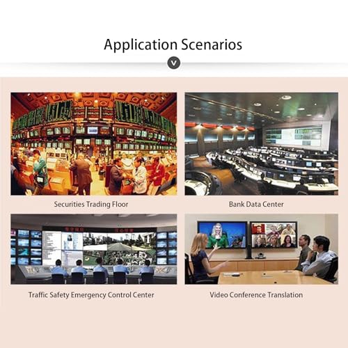 Image of ASHATA HDMI Synthesizer DMA Hardware Adaptive 3840x2160 60Hz HDMI Fuser, HDMI Combiner, HDMI Overlayer, Display Combiner, Display Fuser, Display Overlay, 2 HDMI Input Overlayer (US)