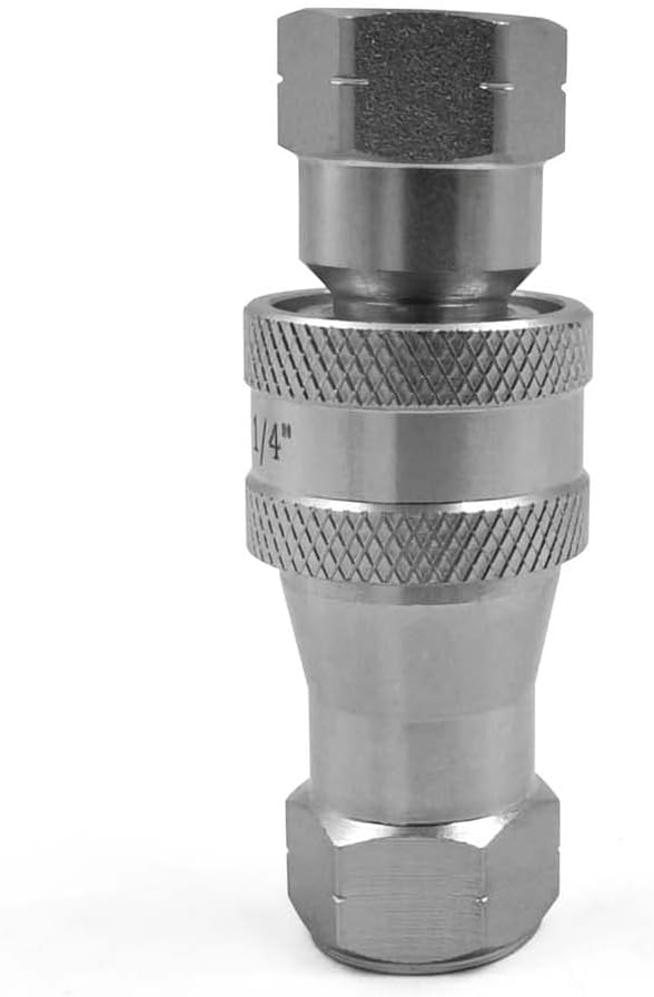 1/4" NPT Thread ISO 7241-1 Series A Quick Disconnect Coupling set W/dust caps