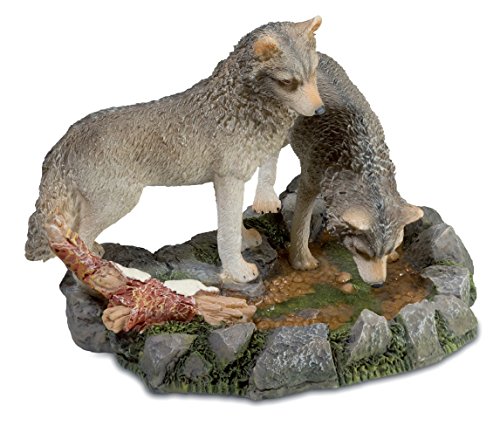 Katerina Prestige Statuetta Lupo Fiume, 14 cm