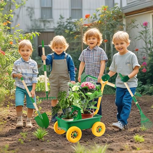 Kids Wheelbarrow Set - image 3