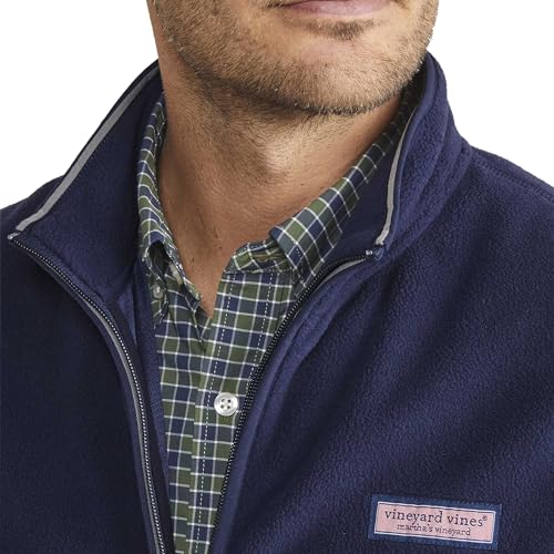 vineyard vines Men's Harbor Fleece Vest3