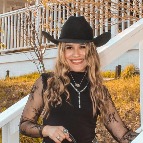 Rustic Couture's Western Turquoise Necklace Jewelry for Women Cowgirl Vintage Necklace2