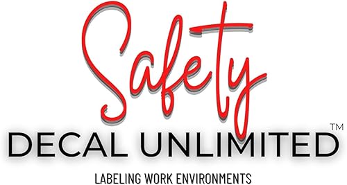 Miniatura 6 de OSHA Warning Stay Back 100 200 300 500 Not Responsible For Broken Windshields Black Red Rectángulo Etiqueta Adhesiva 3M Construcción Dump Trailer