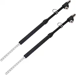 Garosa Medidor de Pressão de Pneu de Cabeça Dupla, Construção Em Liga de Zinco e Aço Inoxidável, Faixa de 10-150 PSI para Caminhões, Carros, SUVs, Medidor Preciso de Pressão de Pneu para Serviços