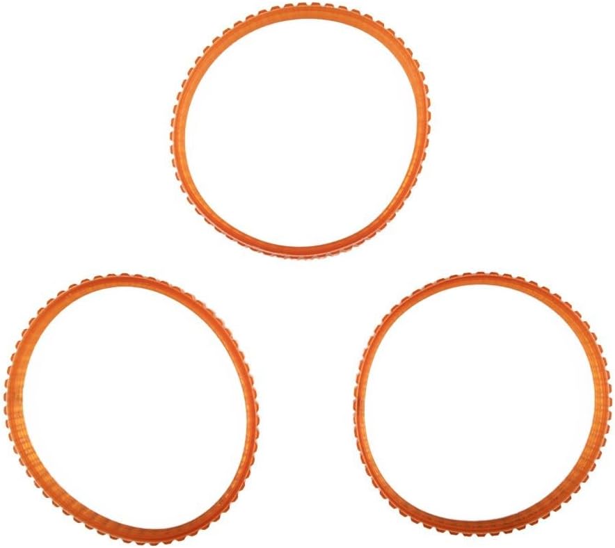 3 Piece Electric Planer Belt Set for Bosch For 1900B 225007 7 N1923BD FP0800 KP0810C KP0810 BKP180 238mm Circumference 9.6mm Wide