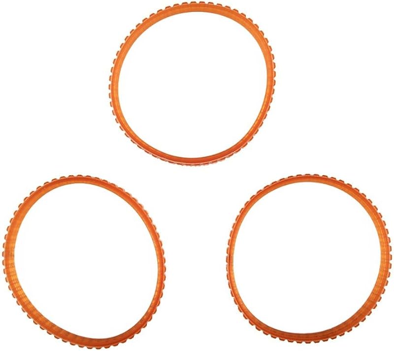 3 Piece Electric Planer Belt Set for Bosch For 1900B 225007 7 N1923BD FP0800 KP0810C KP0810 BKP180 238mm Circumference 9.6mm Wide