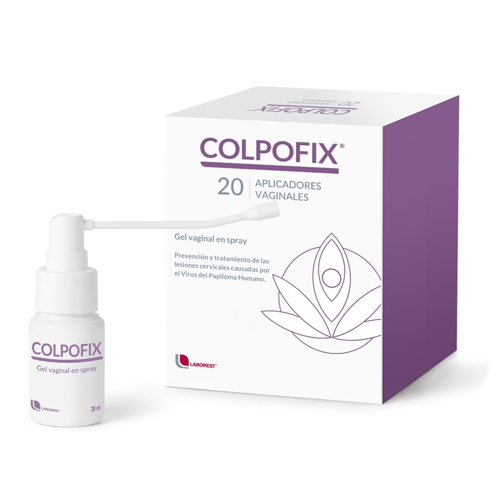 COLPOFIX GEL VAGINAL EN SPRAY | 2 Frascos 20ml (20 Aplicadores)