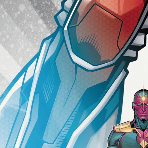 Komar Vlies Fototapete - Avengers Unite - Größe 336 x 240 cm - Marvel, Tapete, Kinderzimmer - Bahnbreite 50 cm