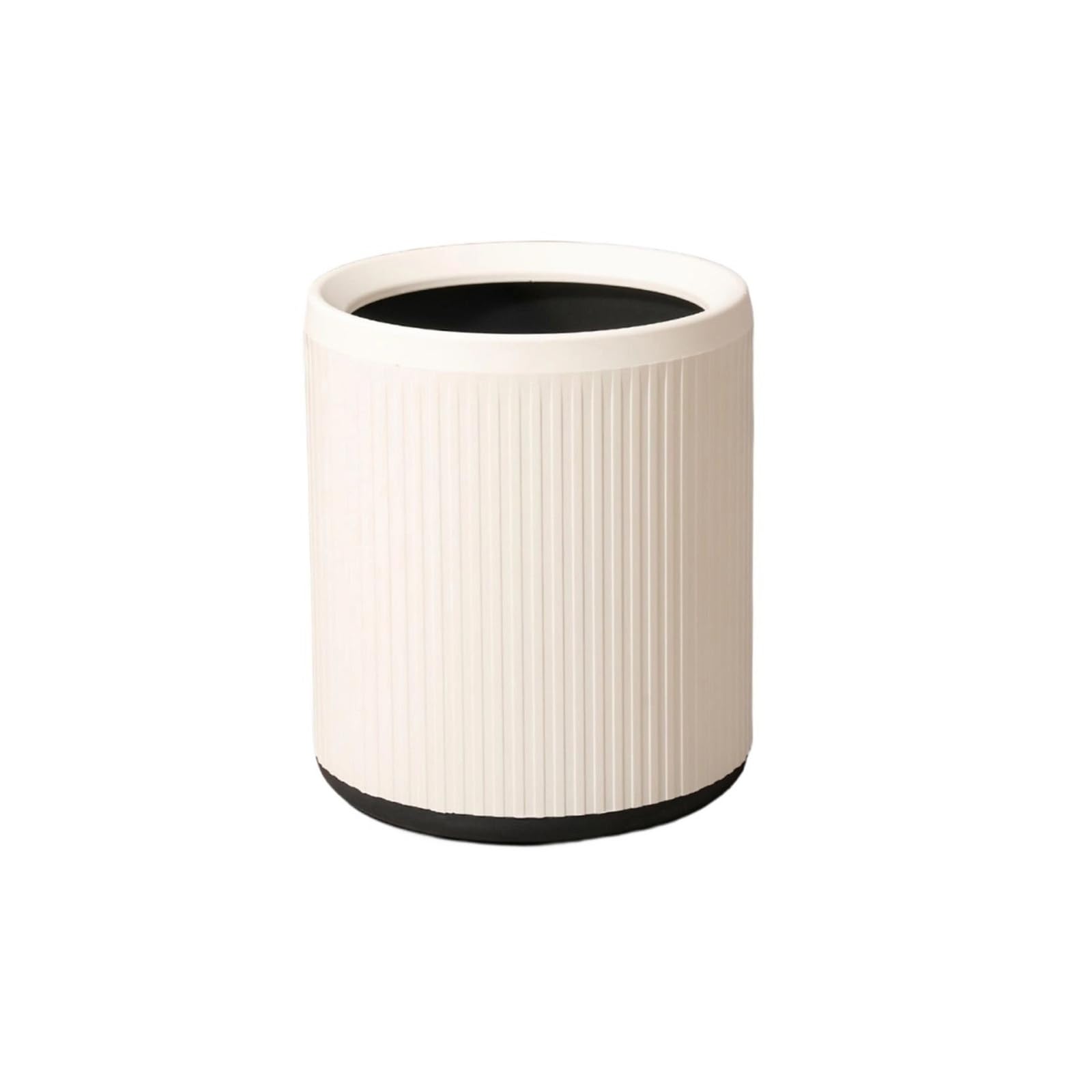 guiling-1986 Trash Can Garbage bin, waste paper basket, bathroom, home office Garbage Can(White)