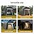 Wisteria Lane Domed Carport, Portable Garage with 2 Roll up Doors, Heavy Duty Car Canopy Party Tent, All-Season Storage Shelter Shed Carport for Motorcycle, Boat, Truck, or Garden Tools, 10' x 20'
